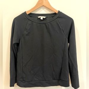 BANANA REPUBLIC BLACK LONG SLEEVE SHIRT
